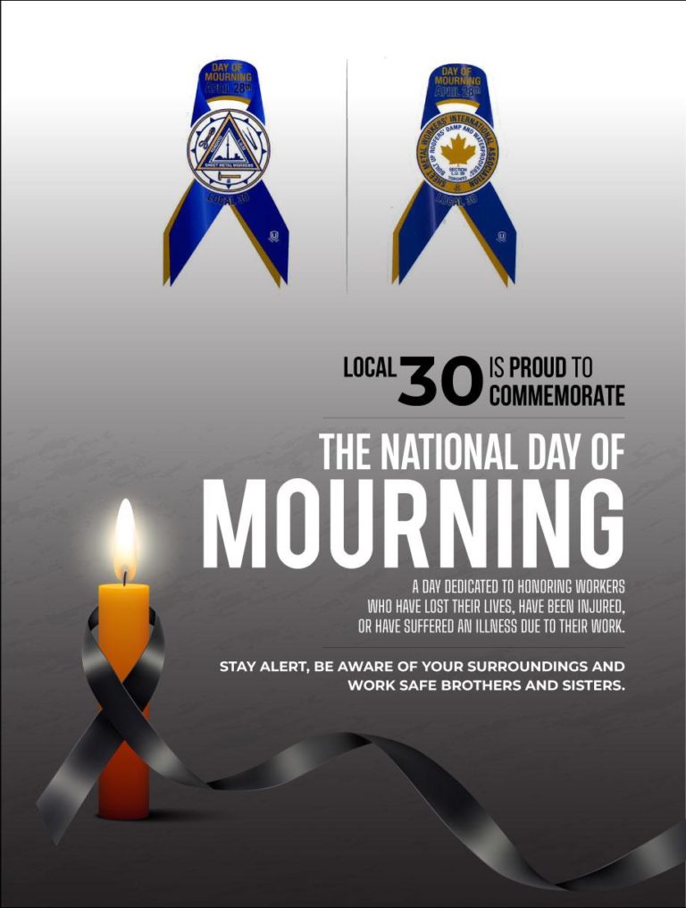 The National Day of Mourning Local 30